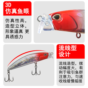 Señuelo Flotante Exploding Shallows de Segunda Generación, Cebo de Superficie para Pesca de Pez Mandarín en Aguas Poco Profundas - Product Image 3