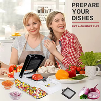 Keuken Groentesnijder Ui Chopper 26 In 1 Voedselchopper Multifunctionele Groentechopper Met Handschoenen