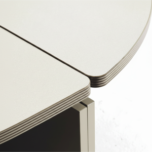 Table de combinaison modulaire coréenne pour bureau et maison Bureau de connexion TR extensible avec cadre en métal robuste Fabriqué en Corée - Product Image 1