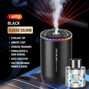 Difusor de Aroma de Aceites Esenciales para Auto Tipo-C de 50 ml, Ambientador Portátil para el Hogar - Product Image 1