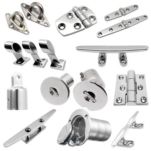 Herrajes Marinos de Acero Inoxidable, Piezas para Barcos con Acabado Pulido Espejo, para Reparación y Reemplazo de Amarre de Yates - Product Image 3