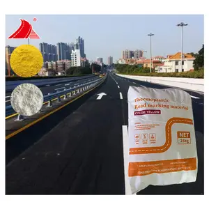 BS3262 British standard white color high way use excellent reflective road marking thermoplastic paint