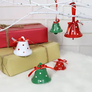 All'ingrosso campanello in metallo personalizzato di alta qualità appeso albero di natale ornamento Jingle Bell