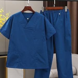 Colorful Medical Uniforms Nurse <b>Doctors</b> Scrub Nursing Scrubs Flexible Women Cool Stretch Jogger <b>Set</b> Scrubs <b>Set</b> Nurse - Product Image 4