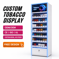 Présentoir Distributeur de Cigarettes et Tabac pour Magasin de Fumeurs, Modèle Exclusif, Vente en Gros Fabricant