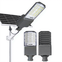Lampe solaire de rue en aluminium 500W 600W Économie d'énergie Lampe solaire séparée pour extérieur avec télécommande