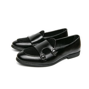 Chaussures décontractées en cuir pour hommes IStapromo Gifts, style britannique tendance, mocassins à enfiler - Product Image 5