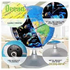 नक्षत्र ग्लोब शिक्षा बच्चों के लिए प्रबुद्ध विश्व ग्लोब - Product Image 4