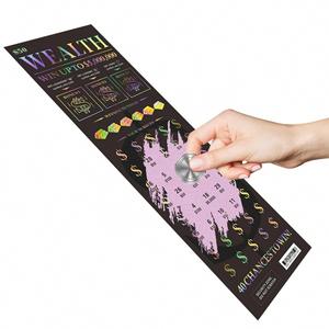 Boletos de Lotería con Efecto Láser, Premio Grande, Personalizables, Impresión Offset, Recubrimiento UV - Product Image 2