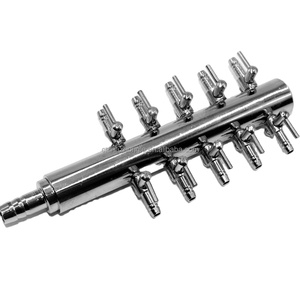 Válvula de Aire para Acuario, <span class=keywords><strong>10</strong></span> Vías, 8mm a 4mm, Válvula de Control de Volumen de Aire de Metal Pequeño y Ecológico, Distribuidor de Aire - Product Image 2
