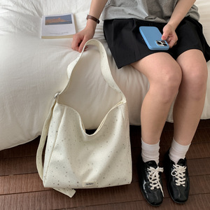 Bolso de Moda con Estampado de Estrellas y Puntos, Gran Capacidad, Versátil, de Hombro o Cruzado, Personalizado para <span class=keywords><strong>Mujer</strong></span> - Product Image 5