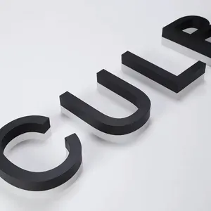 Produttore di lucciole lettere di canale a Led personalizzate segnaletica per negozi all'aperto segno Logo acrilico 3d
