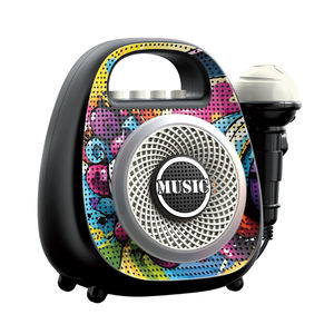 Mini karaoké Machine enfants Portable Blue Tooth karaoké haut-parleur avec Microphone jouet cadeau d'anniversaire pour les filles de 3 à 12 ans - Product Image 1