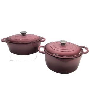 Casserole en fonte émaillée, compatible lave-vaisselle et four, compatible gaz et induction, pour <span class=keywords><strong>Aldi</strong></span> - Product Image 1
