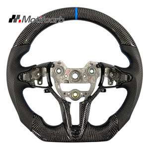 Volante Personalizado de Fibra de Carbono Real para Hyundai Elantra N I20N I30N N-line 2018-2026, Accesorios Interiores Mejorados - Product Image 1