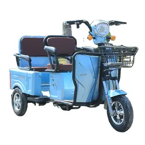 High Quality Big Size Lithium Battery 3 Wheel Adult Passenger Electric Tricycle electric motorcycles