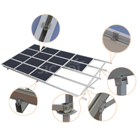 Europe Popular Solar Panel Support Stand Single Pipe Ground Mounting System Best Solar Panel Mounts System