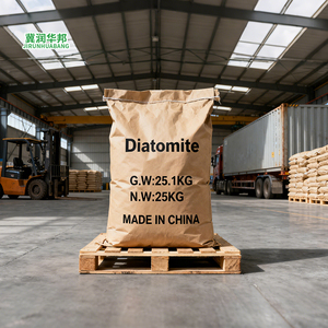 Chất lượng cao nung diatomaceous trái đất/Diatomite/kieselguhr bột công nghiệp Lọc Viện trợ/thực phẩm lọc Viện trợ - Product Image 2