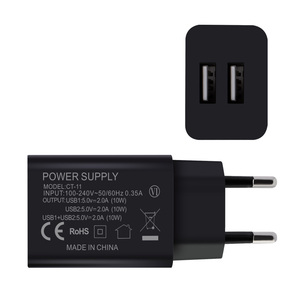 <span class=keywords><strong>Adaptateur</strong></span> de chargeur mural USB 5V 2A QC3.0 10W Prise EU/US Protection OTP <span class=keywords><strong>Universel</strong></span> <span class=keywords><strong>pour</strong></span> téléphone <span class=keywords><strong>portable</strong></span> et <span class=keywords><strong>ordinateur</strong></span> <span class=keywords><strong>portable</strong></span> - Product Image 2