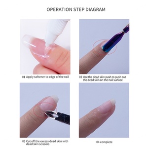 JTING Soin des ongles, protecteur, saveur fraise, adoucissant pour cuticules et peaux mortes, 60ml, réparation des bords des ongles, OEM, étiquette personnalisée, marque privée unique - Product Image 5