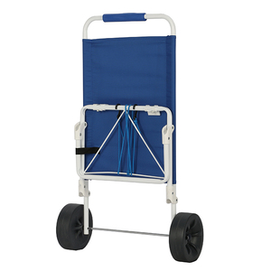 Kejie Custom Lightweight Portable Utility Cart Two-Wheel Hand Beach <b>Trolley</b> <b>Platform</b> Collapsible Design for Camping Tool - Product Image 2