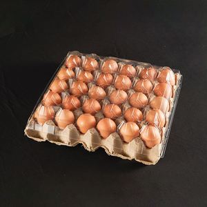 Quality Assurance Convenient <b>Large</b> PET <b>Plastic</b> 30 Holes Egg <b>Tray</b> for Food Shop Restaurant - Product Image 4