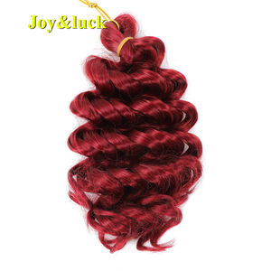 Prix de gros <span class=keywords><strong>coiffure</strong></span> italienne en petit rouleau 100g extensions de cheveux synthétiques au crochet, perruques de haute qualité, tendance à la mode - Product Image 6