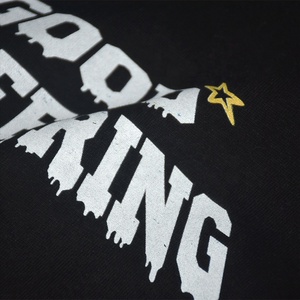 Tùy chỉnh Áo Thun Dày cổ áo 300gsm Heavyweight cắt TEE quá khổ in kỹ thuật số <span class=keywords><strong>100</strong></span> <span class=keywords><strong>cotton</strong></span> Boxy t Áo Sơ Mi Nam - Product Image 5