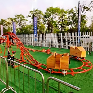 Montaña Rusa de Pedales para Exteriores, Sin Motor, para Parques de Diversiones, Interactiva, Impulsada por la Energía Humana - Product Image 2