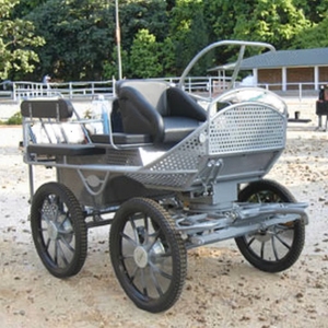 Chariot d'entraînement professionnel à 4 roues pour <span class=keywords><strong>marathon</strong></span> de loisirs avec entraînement de coffre Chariot de transport de chevaux équestre pour la vente en gros - Product Image 3
