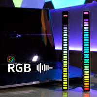 Lampe d'ambiance intelligente RGB rechargeable par USB avec synchronisation musicale et contrôle par interrupteur pour salon, chambre, fête, salle de jeux