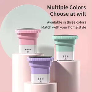 In Stock Portable <b>Mini</b> Foldable <b>Washing</b> <b>Machine</b> Automatic for Household and Hotel Use Travel-Friendly <b>Mini</b> <b>Washing</b> <b>Machine</b> - Product Image 5