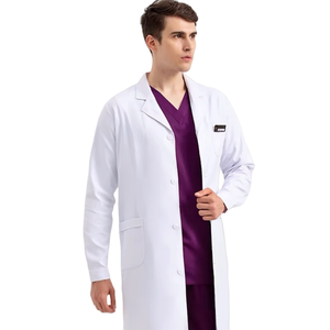 लंबे सफेद कोट में उच्च अंत प्लास्टिक सर्जरी अस्पताल डॉक्टर का कोरियन संस्करण - Product Image 4