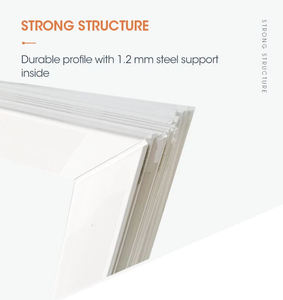 Moderne Einfache Conch Upvc Profil in 2,2mm Dicke Doppel Glasierte Bifold Tür Außen Klapp Türen - Product Image 6