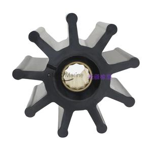 Roues à aubes de pompe à eau de mer Jabsco 17240-0001 et 18789-0001 en laiton flexible et caoutchouc pour pièces de pompe à eau - Product Image 2