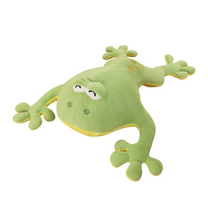 Peluche <span class=keywords><strong>grenouille</strong></span> géante parodique pour anniversaires d'hommes et de femmes, oreiller de chevet, <span class=keywords><strong>position</strong></span> couchée, cadeau poupée de sommeil 130cm - Product Image 6