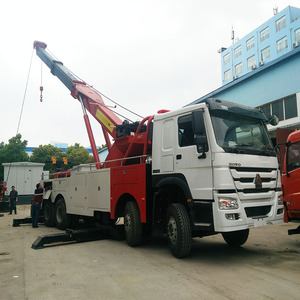 Nuovo usato SINOTRUK HOWO 8x4 12 ruote RHD 40T <span class=keywords><strong>rimozione</strong></span> del blocco stradale camion recupero di rotazione del veicolo di salvataggio del carro attrezzi - Product Image 6