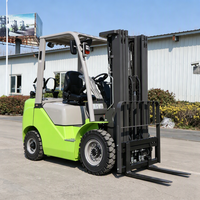 Chariot élévateur GPL à mât simple/double/triple de qualité stable, chariot élévateur à combustion interne pour le chargement et le déchargement de marchandises