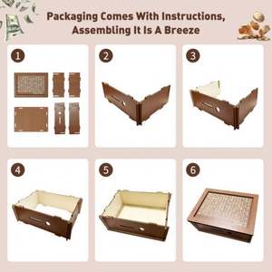 Tirelire en plastique 2024 avec serrure à clé, décorative sculptée pour la maison, avec compteur - Product Image 2