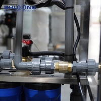 Estación de Recarga de Agua Automática con Filtro de Acero Inoxidable y Tanque, Maquinaria de Tratamiento de Agua para Procesamiento de Alimentos