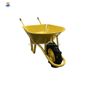 Südamerika Modell orange Farbe Stahls chale Metall konstruktion Schubkarre Schubkarre - Product Image 6