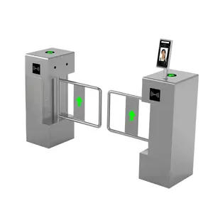 Good Price Rfid Electronic Security Access Control System Portable Turnstiles Smart Fast Barrier Swing Gate