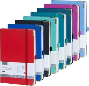 Carnet A5 en PU à couverture rigide avec élastique, pochette en papier, personnalisable avec LOGO d'entreprise, produits tendance, nouveautés 2026 - Product Image 1