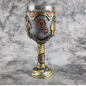 Taza <span class=keywords><strong>de</strong></span> cerveza <span class=keywords><strong>de</strong></span> cerámica con mango <span class=keywords><strong>de</strong></span> dragón creativo, taza interior <span class=keywords><strong>de</strong></span> acero inoxidable, resina exterior <span class=keywords><strong>de</strong></span> esqueleto con diseño <span class=keywords><strong>de</strong></span> Pterosaurio Mechanischer Drache - Product Image 5