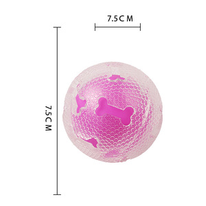 Pelota masticable para perros pequeños con diseño de hueso, juguete duradero para mascotas, para cachorros y perros en etapa de dentición, material seguro y no tóxico - Product Image 4