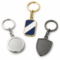 Premium Maßgefertigte Sortierte Blanko-Markenanhänger Metall-Schlüsselring Personalisiertes Logo Großhandel Lieferant Hersteller Metall-Schlüsselanhänger