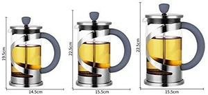 เครื่องชงกาแฟแบบกดฝรั่งเศสสีดำ ขนาด 1000 มล. แก้วโบโรซิลิเกตคุณภาพสูง พกพาสะดวก พร้อมโลโก้สั่งทำได้ ดีไซน์ทันสมัยเรียบง่าย วัสดุ PP ใหม่ - Product Image 6