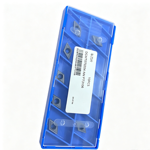 Plaquettes de tournage externes en carbure DCMT070204-NN FT3106 <span class=keywords><strong>sans</strong></span> revêtement HRC 42 pour l'usinage CNC du fonte et de l'acier - Product Image 5