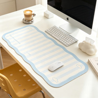 Alas Mouse Grosir Kosong Tahan Air Custom PVC untuk Meja Pelanggan