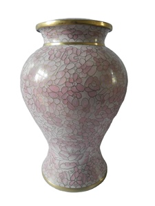 โกศบรรจุอัฐิ/ขวดเก็บอัฐิ งานฝีมือเคลือบโลหะ/โลหะเคลือบสี รุ่น P264 Elysse Blue <span class=keywords><strong>Cloisonne</strong></span> ขายส่ง - Product Image 5